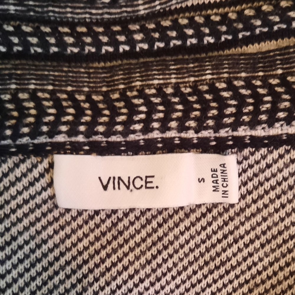 Vince cotton multi stripe cardigan kimono sz small - Picture 5 of 6